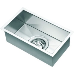 Square Half Bowl Under Mount