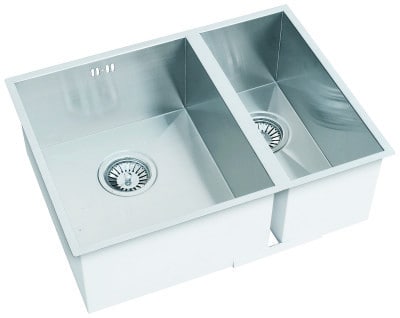Square One and a Half Bowl Under Mount