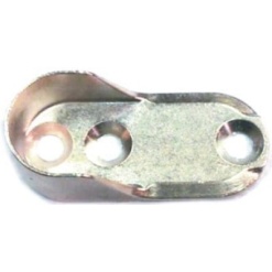 Oval Robe Rail Side Fixing