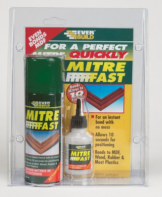 Mitre Fast Glue & Activator Kit