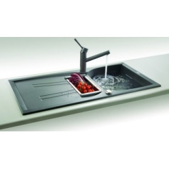 Duraquartz One and a Half Bowl Drainer