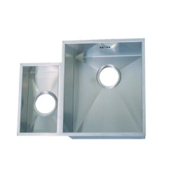 Square One and a Half Bowl Under Mount
