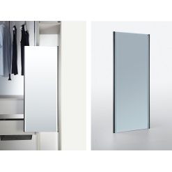 Soft Closing Rotated Mirror with LED Light